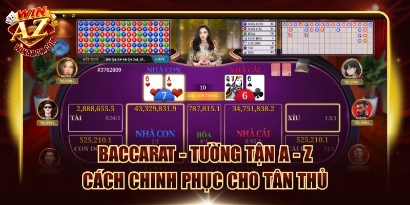Baccarat - Tường Tận A - Z Cách Chinh Phục Cho Tân Thủ
