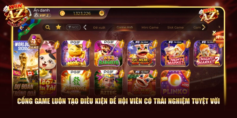 Winaz - Trang Chủ Cổng Game Số #1 Winaz.com | Tặng 8888K 25 Cổng game luôn tạo điều kiện để hội viên có trải nghiệm tuyệt vời