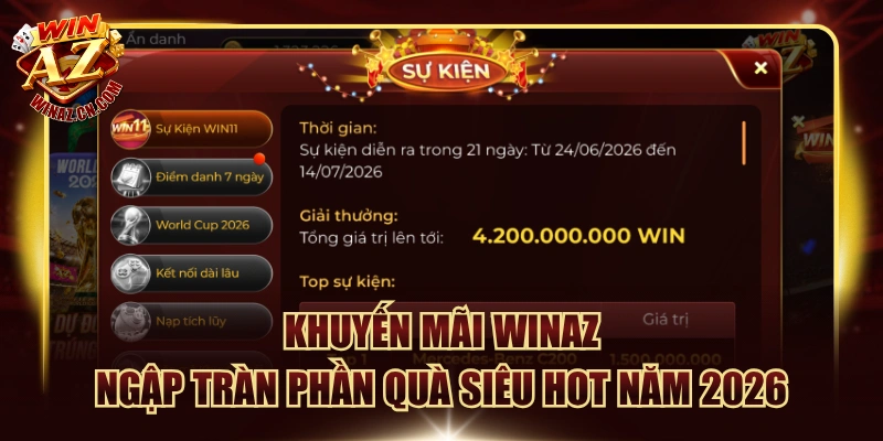 khuyen mai winaz ngap tran phan qua sieu hot nam 2026