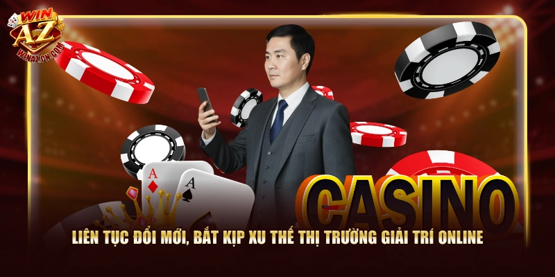 Tác Giả WinAZ - Người Đứng Sau Thành Công Của Cổng Game 3 Liên tục đổi mới, bắt kịp xu thế thị trường giải trí online