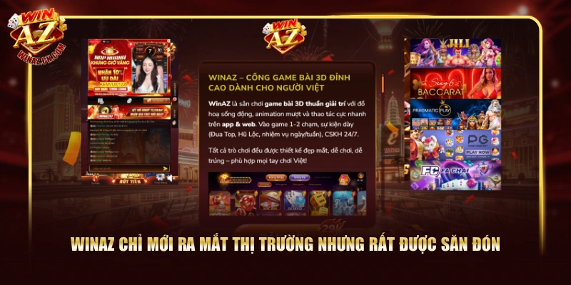 Winaz - Trang Chủ Cổng Game Số #1 Winaz.com | Tặng 8888K 17 WinAZ chỉ mới ra mắt thị trường nhưng rất được săn đón